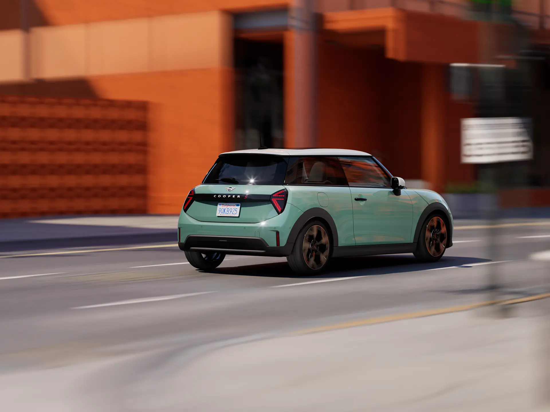 Trīsdurvju MINI Cooper – kartings 