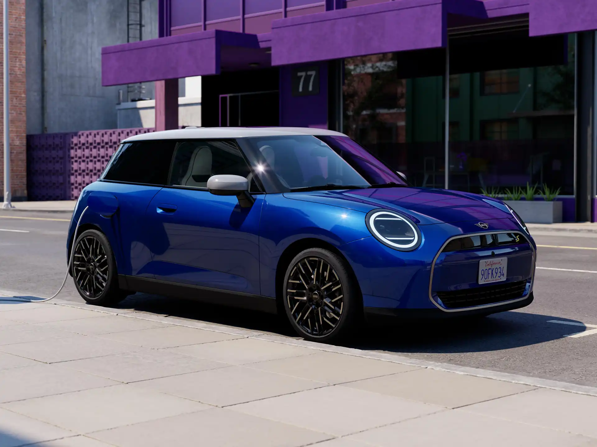 Trīsdurvju MINI Cooper – reklāma, pilnībā elektriskais MINI Cooper