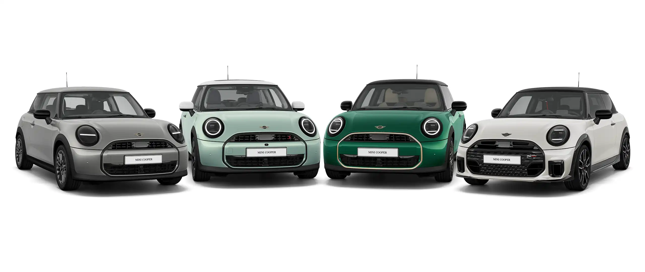Trīsdurvju MINI Cooper – aprīkojums – krāsas