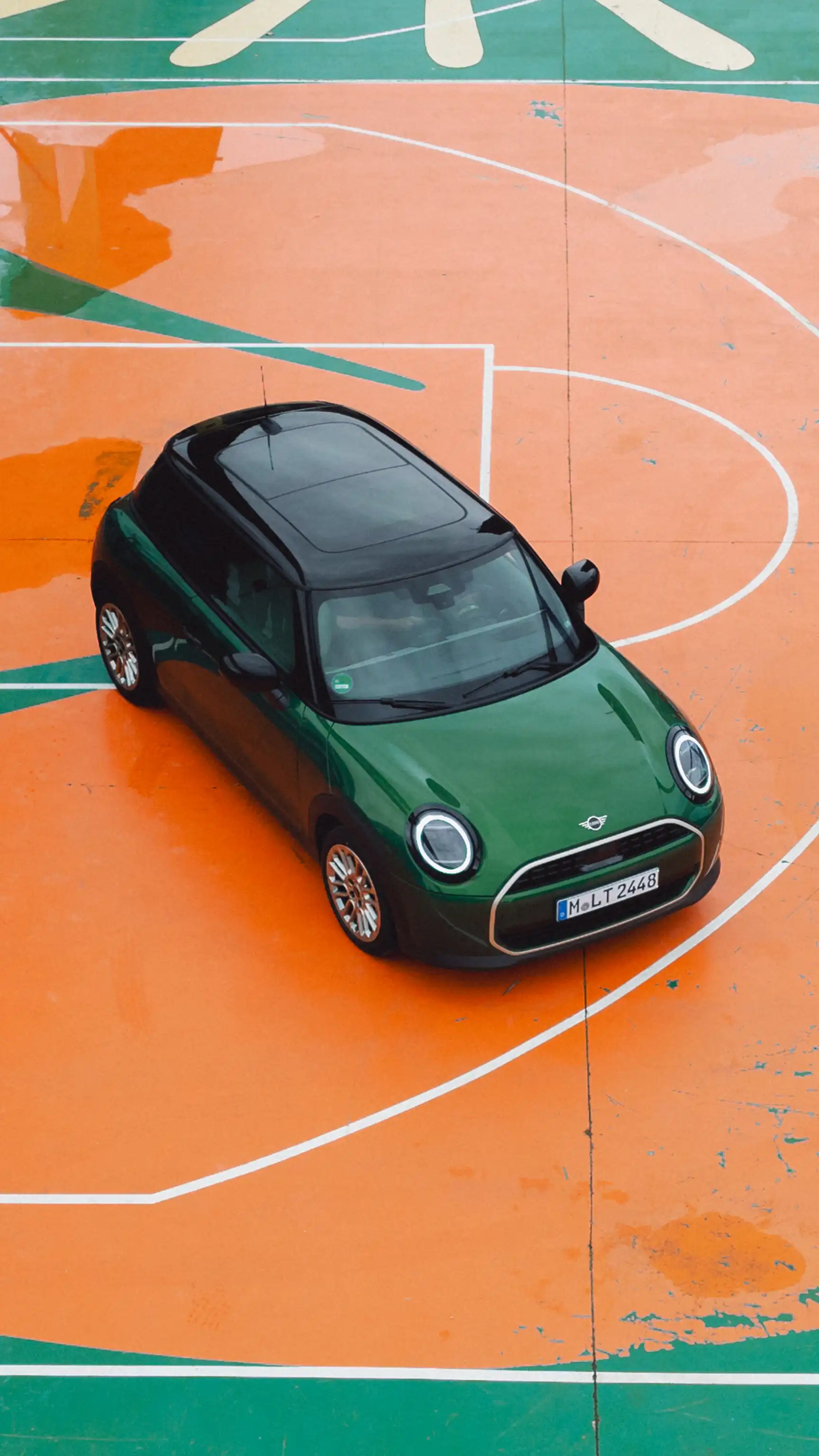 Trīsdurvju MINI Cooper – augšpuse