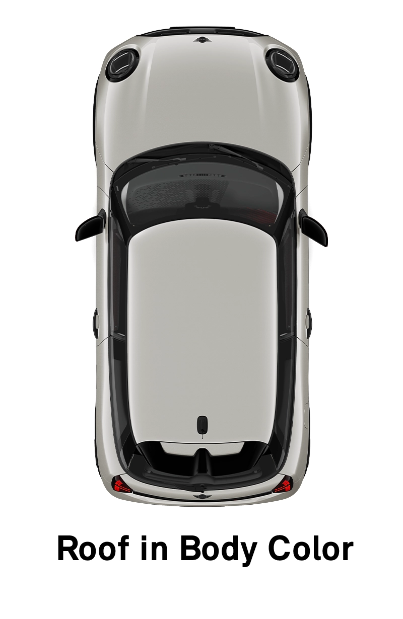  MINI – aprīkojums – jcw stils, jumts virsbūves krāsā