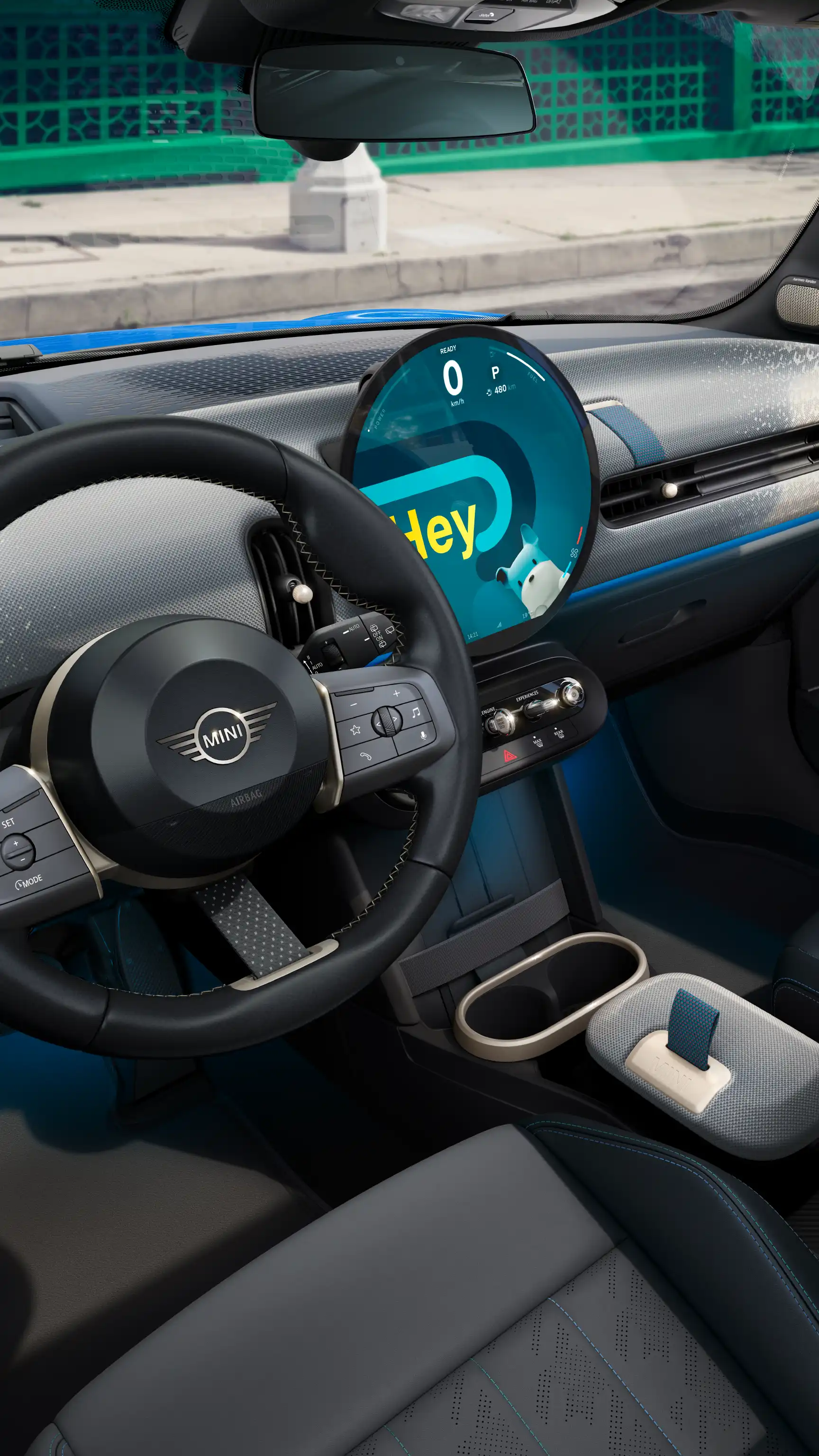 Piecdurvju MINI Cooper – instrumentu panelis