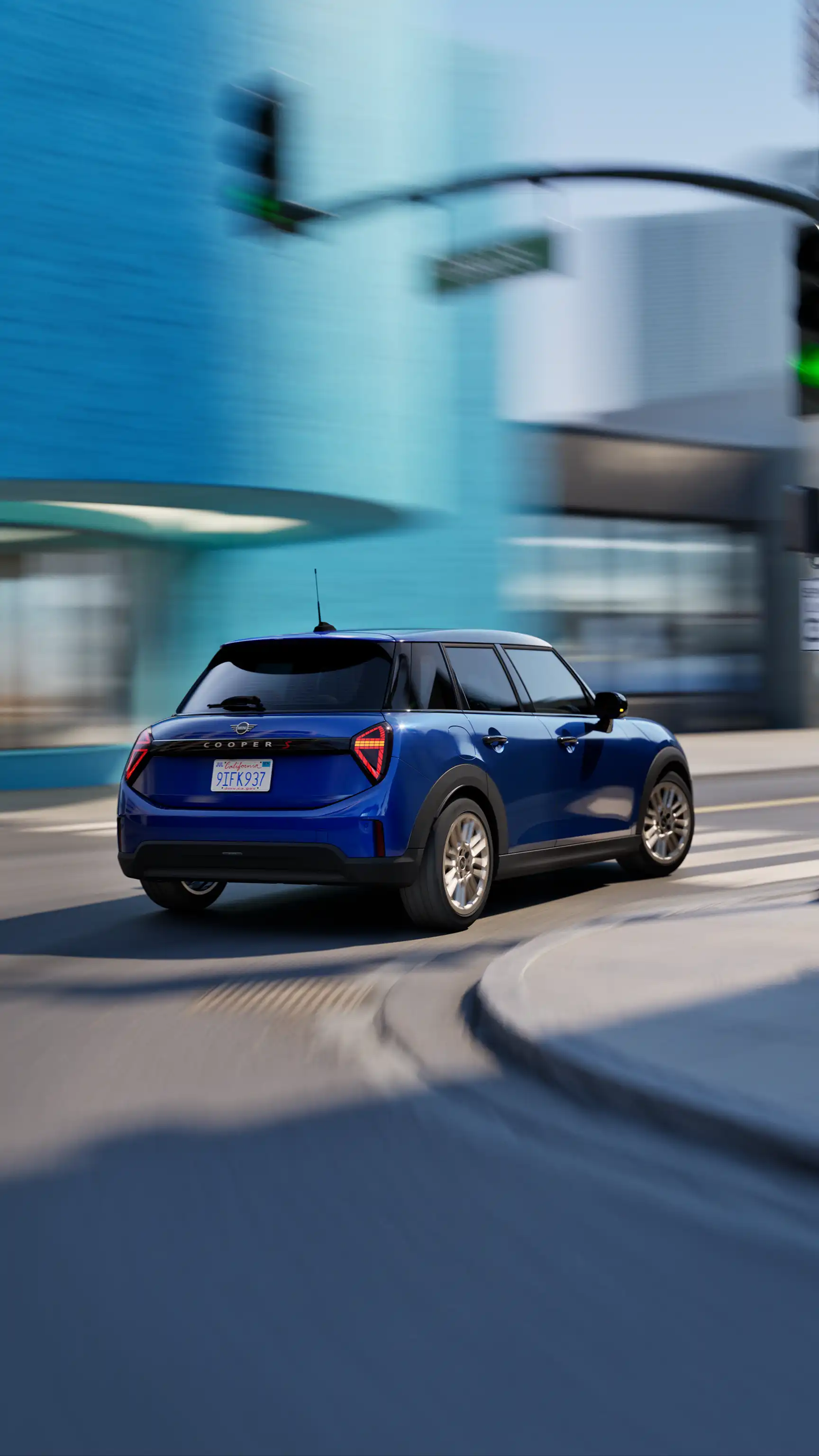 Piecdurvju MINI Cooper – aizmugure