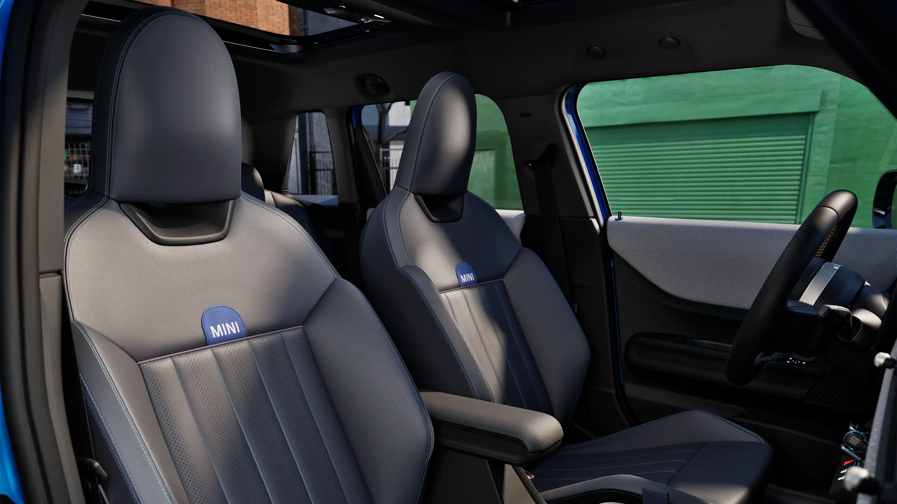 Piecdurvju MINI Cooper – salons