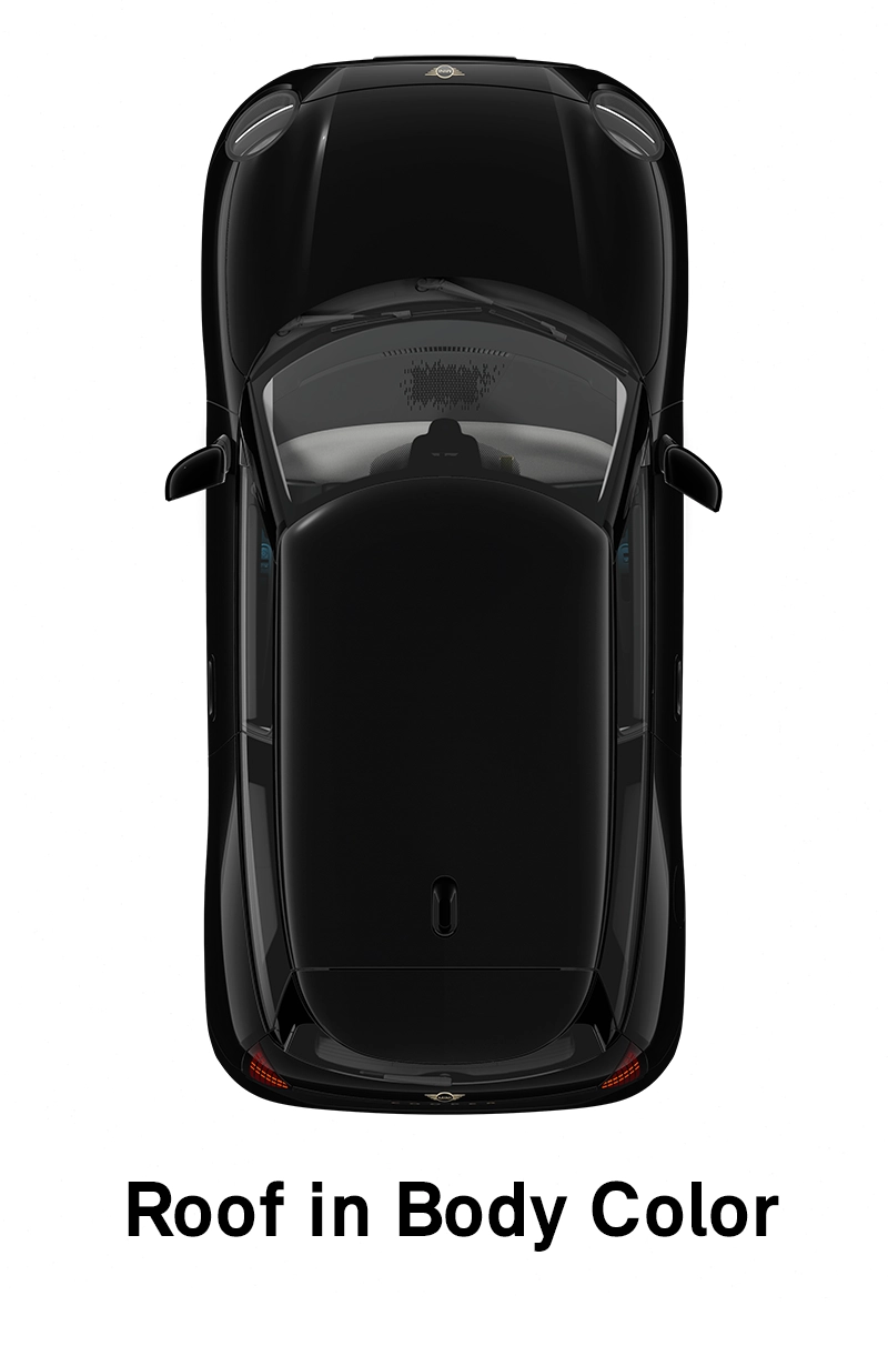 MINI jumts: Jumts un spoguļu korpusi virsbūves krāsā