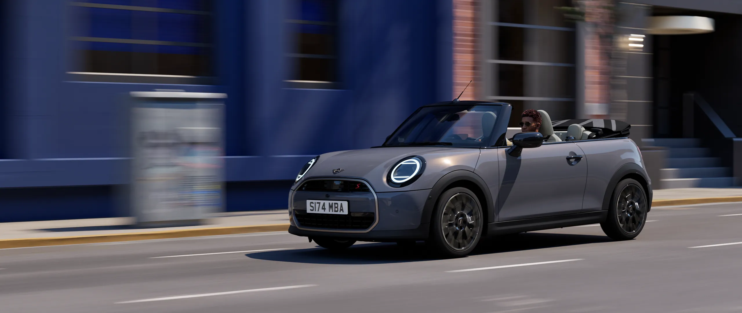 MINI Cooper Convertible - galvenais apgabals