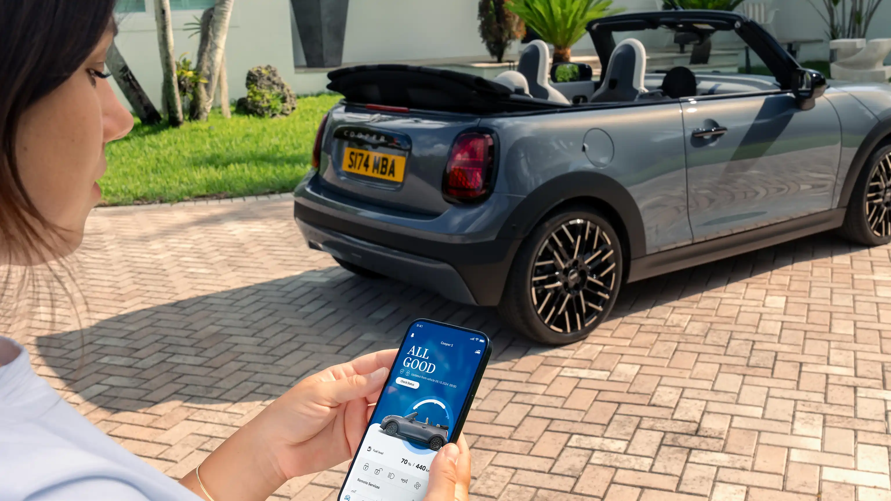 MINI Cooper Convertible – MINI lietojumprogramma