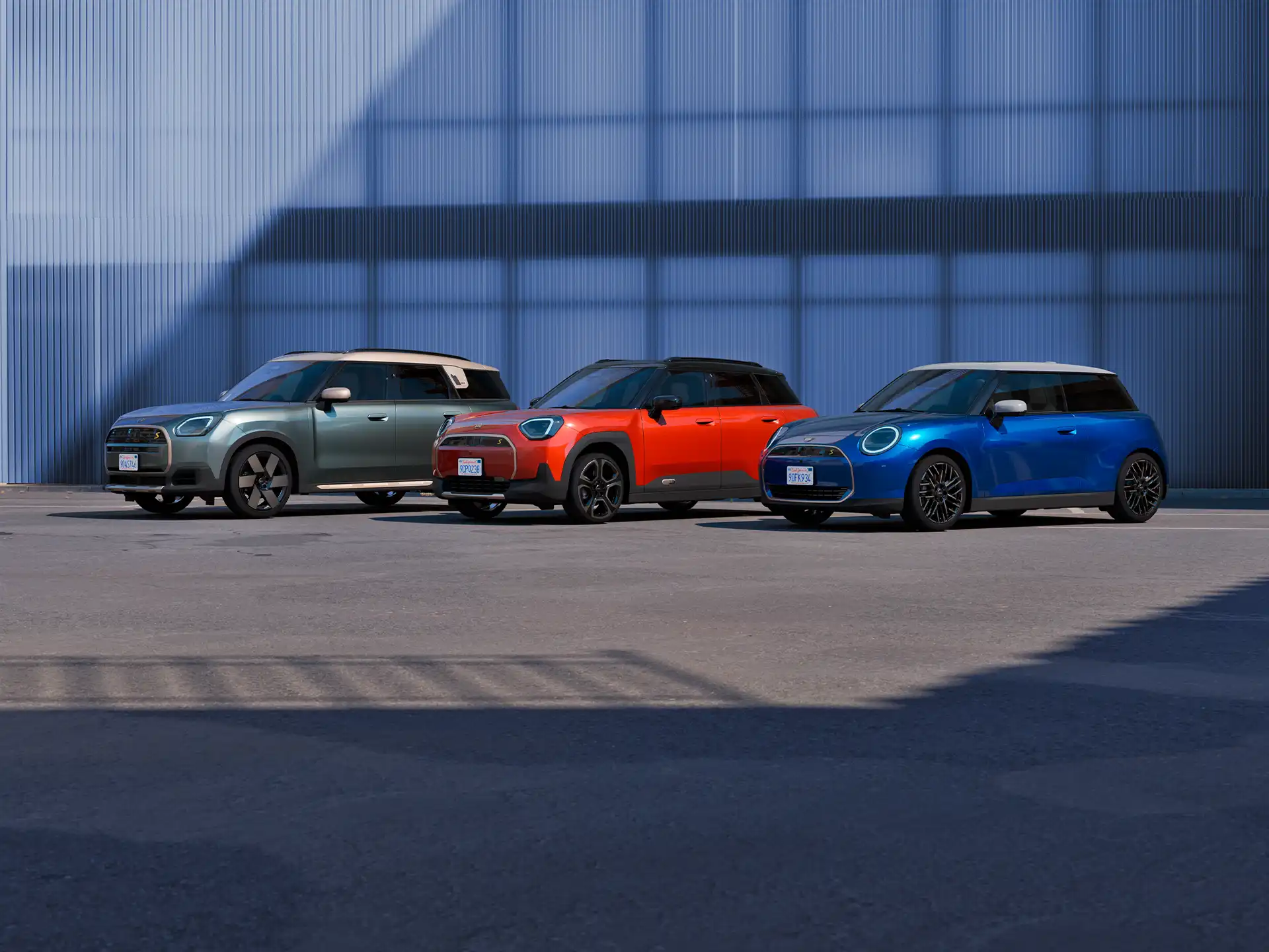 Pilnībā elektriskais MINI Countryman – B2B reklāma