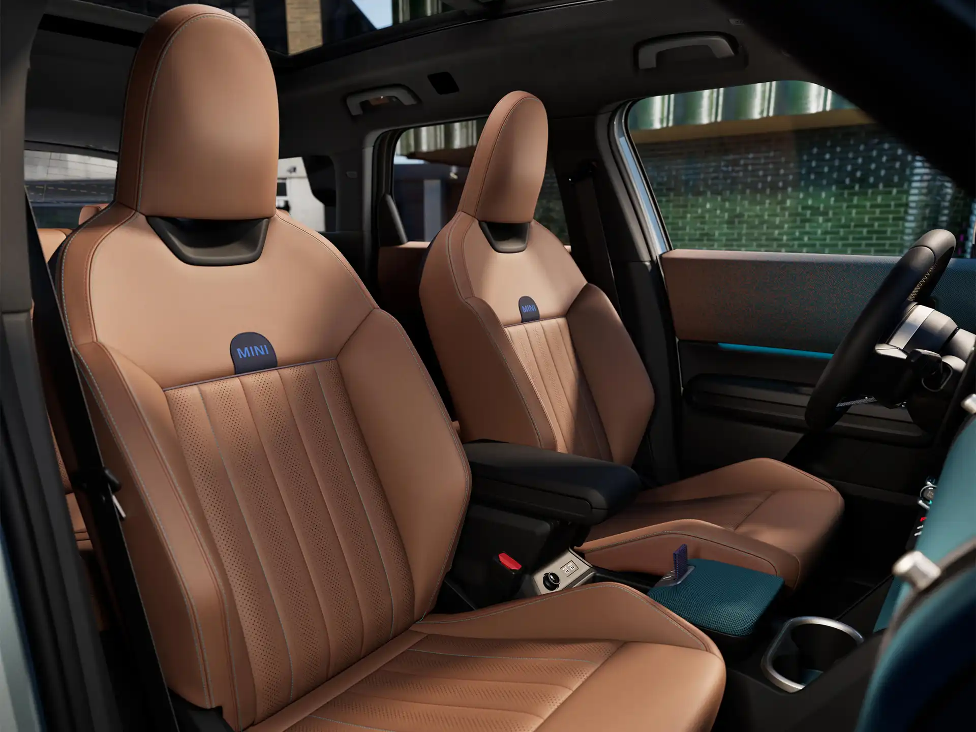 Pilnībā elektriskais MINI Countryman – salons