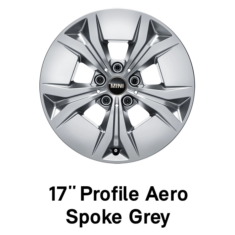 MINI diski: 17 collu Profile Aero Spoke Grey