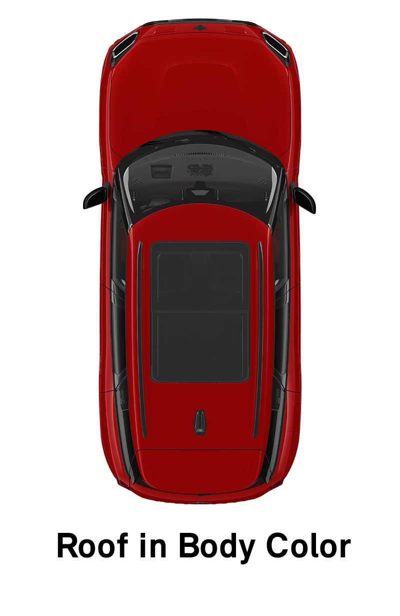 MINI jumts: Jumts un spoguļu korpusi virsbūves krāsā