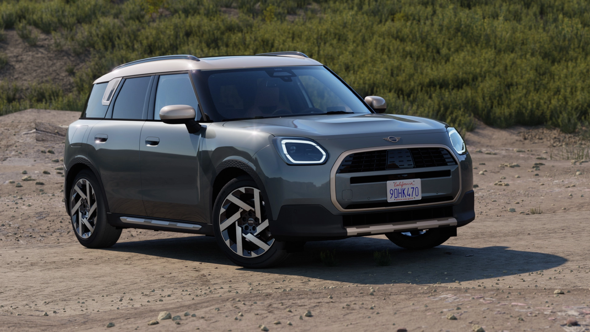 MINI Countryman – virsbūve – sānu skats ALL4