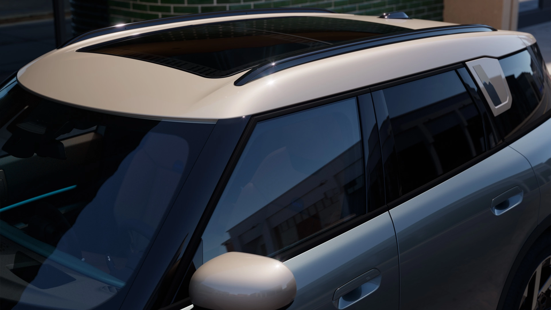 MINI Countryman – virsbūve – jumta reliņi