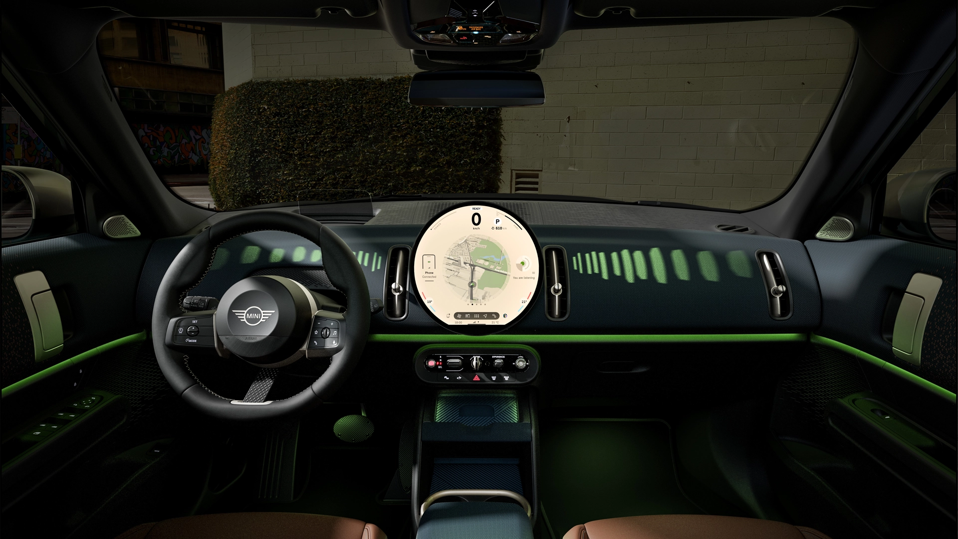 MINI Countryman – instrumentu panelis – trail mode