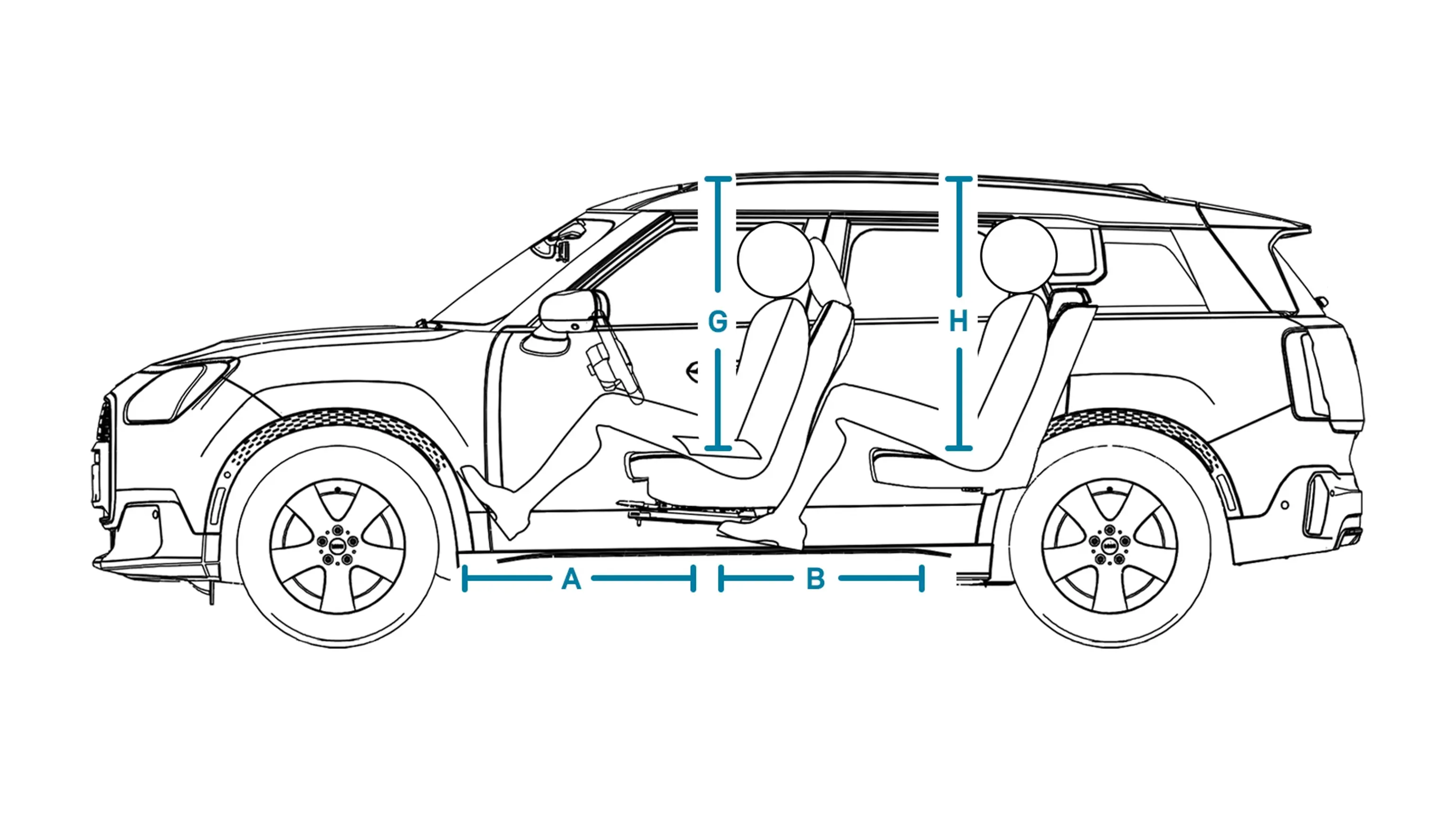 Pilnībā elektriskais MINI Countryman – izmēri, salons, sāni