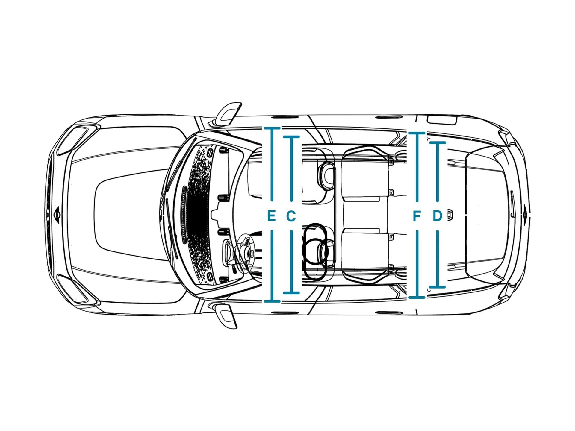 Pilnībā elektriskais MINI Countryman – izmēri, salons, augšdaļa