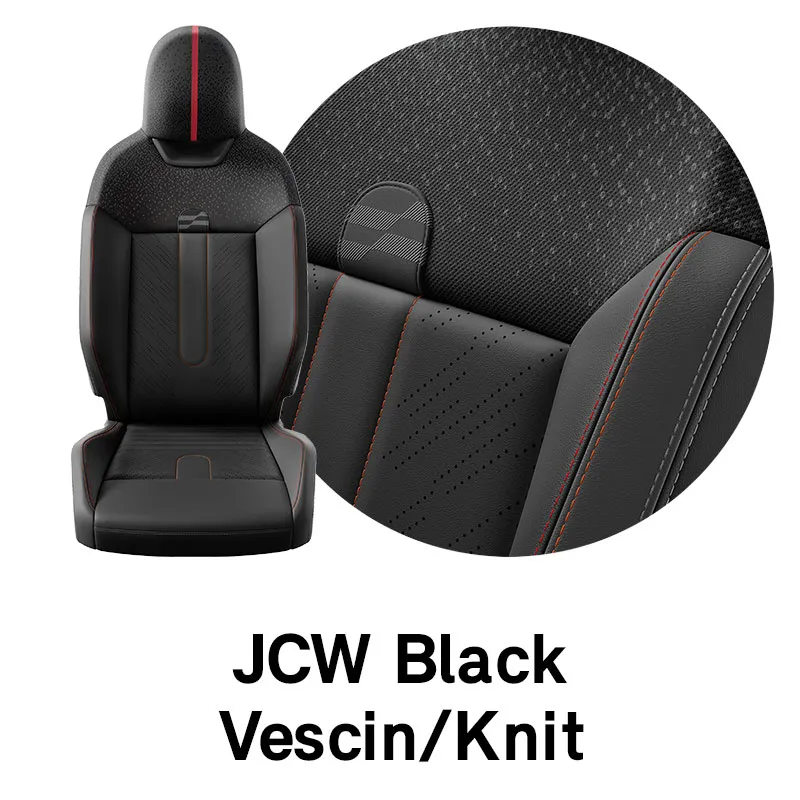 MINI – aprīkojums – jcw, melns vescin/adījums