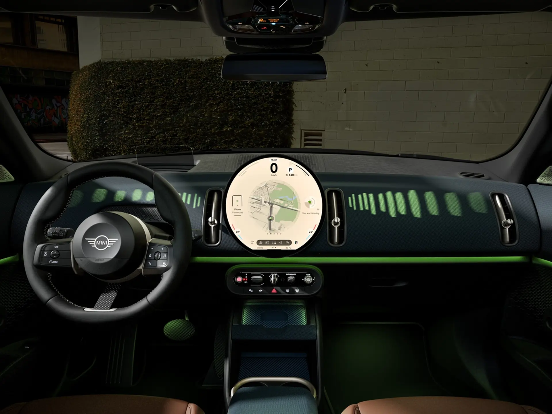 MINI Countryman – salons – oled režīmi