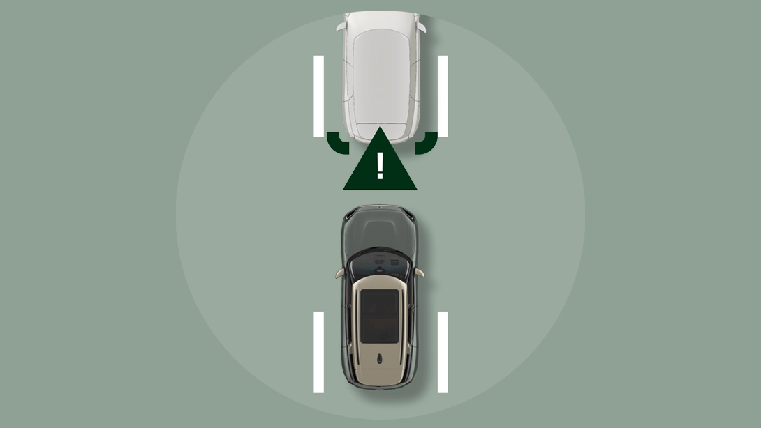 MINI Countryman – frontālās sadursmes brīdinājums