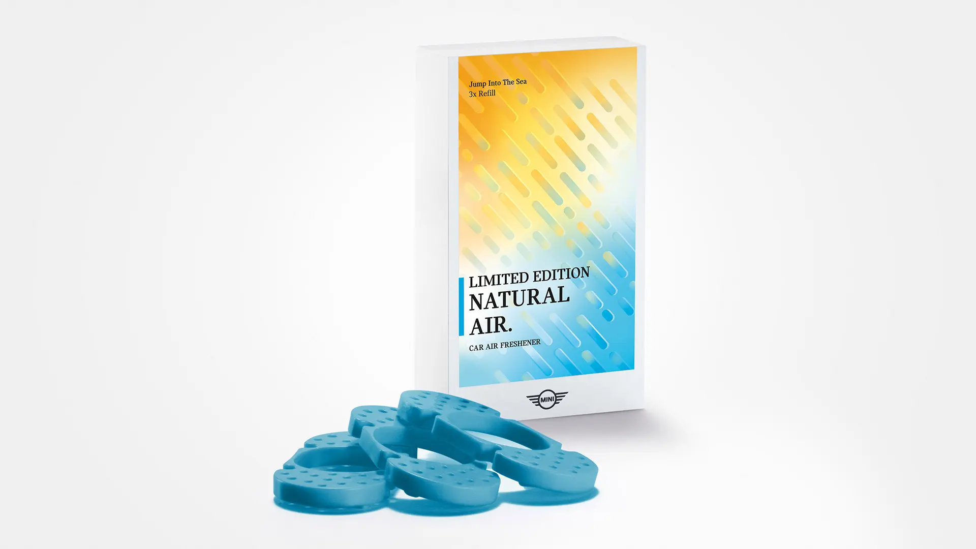 MINI Natural air limited edition maināms gaisa atsvaidzinātājs jump into the sea