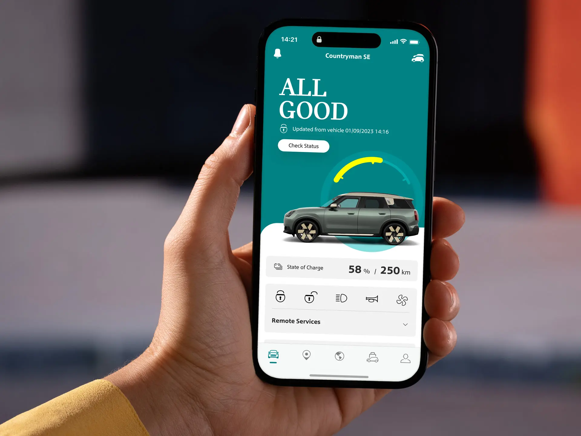 MINI lietojumprogrammas skats