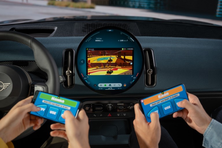 MINI Connected jauninājumi – airconsole
