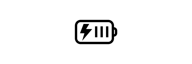 Pilnībā elektriskais MINI Aceman – uzlāde – akumulatora ikona