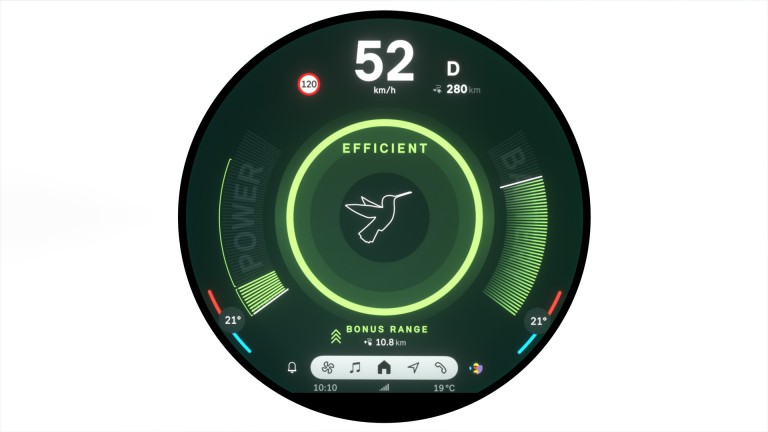 Pilnībā elektrisks MINI Aceman – braukšanas pieredze – green mode