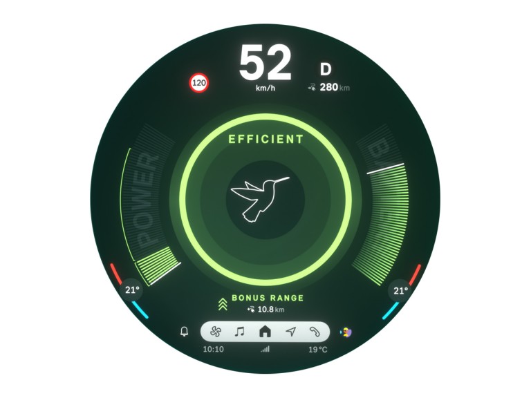 Pilnībā elektriskais MINI – braukšanas pieredze – green mode